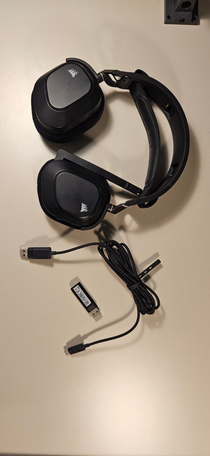 Corsair HS80 RGB Wireless Gaming Headset, Audio, Tv en Foto, Koptelefoons, Overige merken, Gaming, Draadloos, Ophalen of Verzenden
