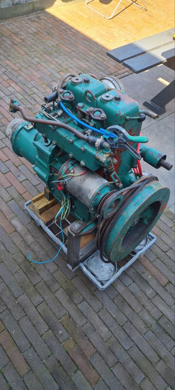 Volvo Penta MD2B Motor met staartstuk en schroef, Ophalen of Verzenden