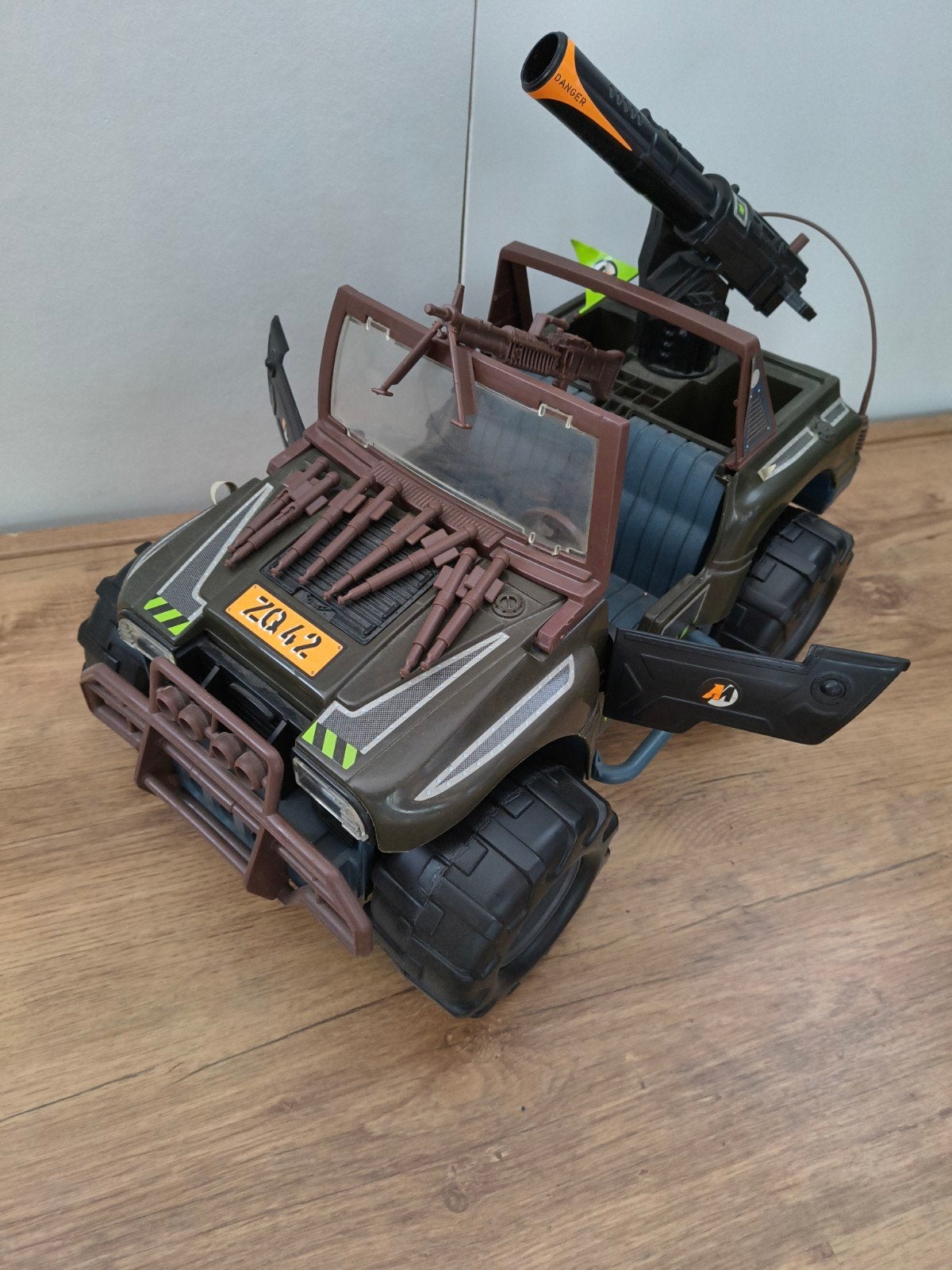 Action Man 4x4 Patrol Jeep ZQ42 met Raketwerper (Hasbro 1996, Ophalen of Verzenden, Gebruikt