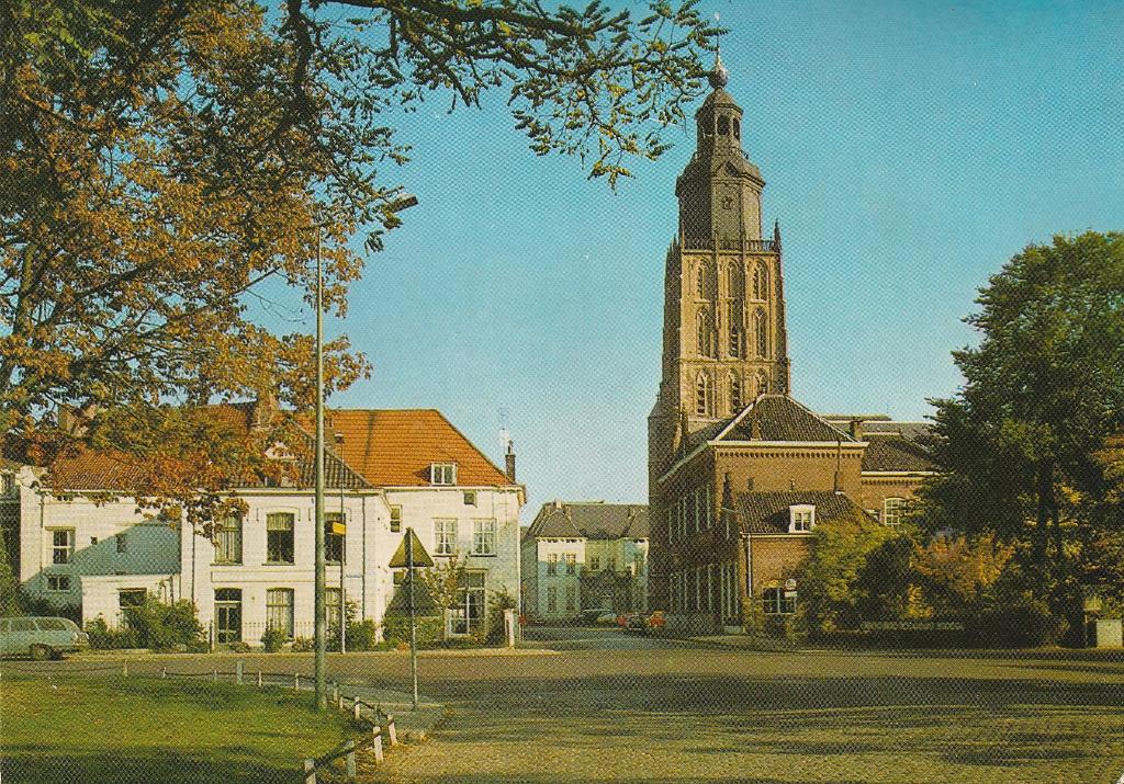 Zutphen Gezicht naar het 's-Gravenhof, Ophalen of Verzenden, 1960 tot 1980, Ongelopen, Gelderland