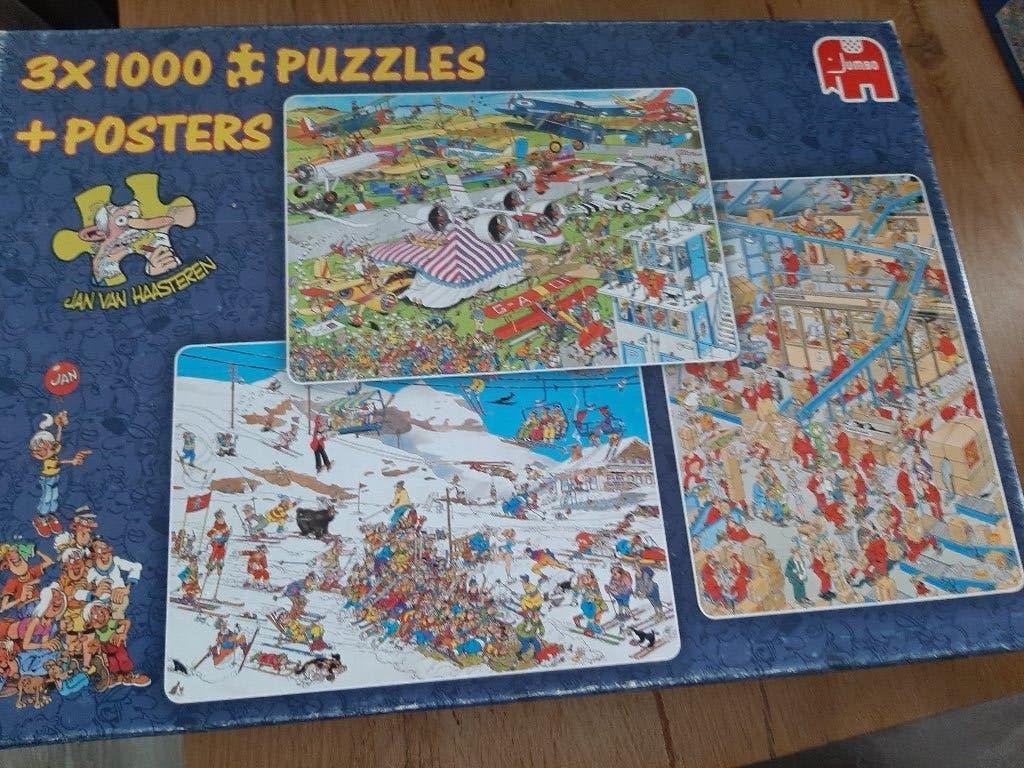 JAN VAN HAASTEREN PUZZELS VANAF € 6.00, Ophalen, Gebruikt