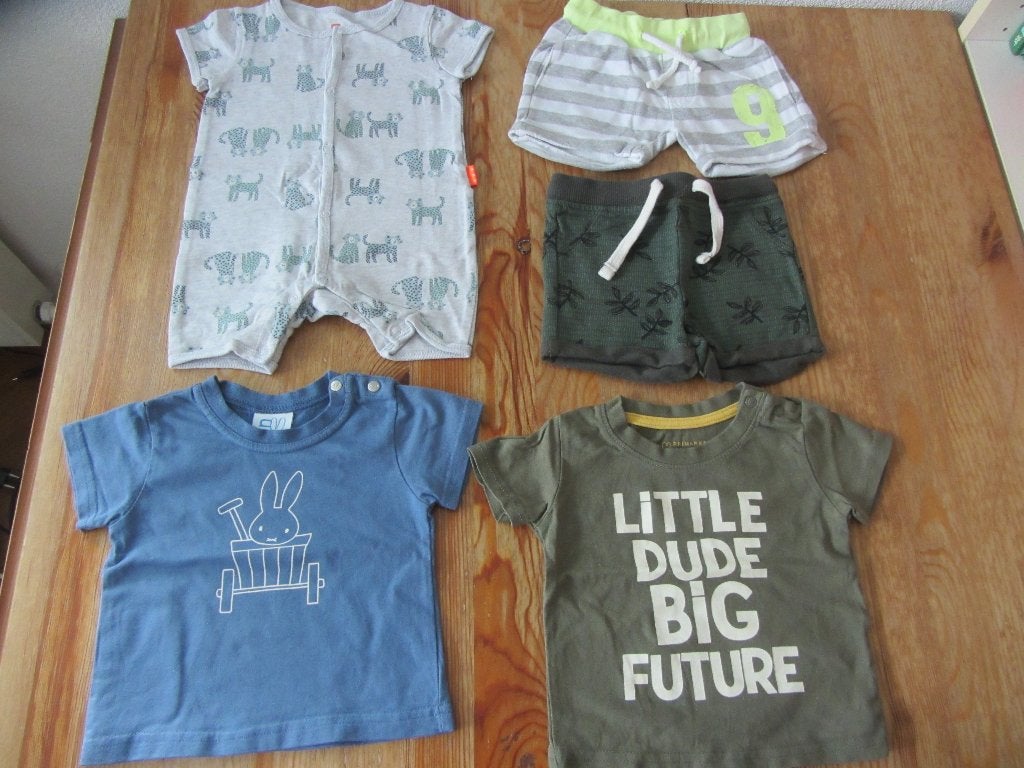Zomerkleertjes jongetje maat 68, Ophalen of Verzenden, Zo goed als nieuw, Jongetje, Shirtje of Longsleeve