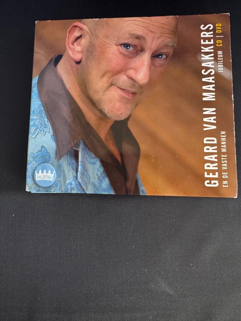 Gerard van maasakkers jubileum cd en dvd, Verzenden, Zo goed als nieuw, Levenslied of Smartlap, Gesigneerd
