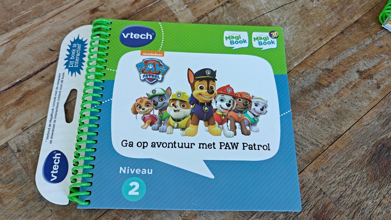VTech MagiBook - Ga op avontuur met PAW Patrol (Niveau 2), Ophalen of Verzenden, Zo goed als nieuw, Taal en Lezen, Met geluid