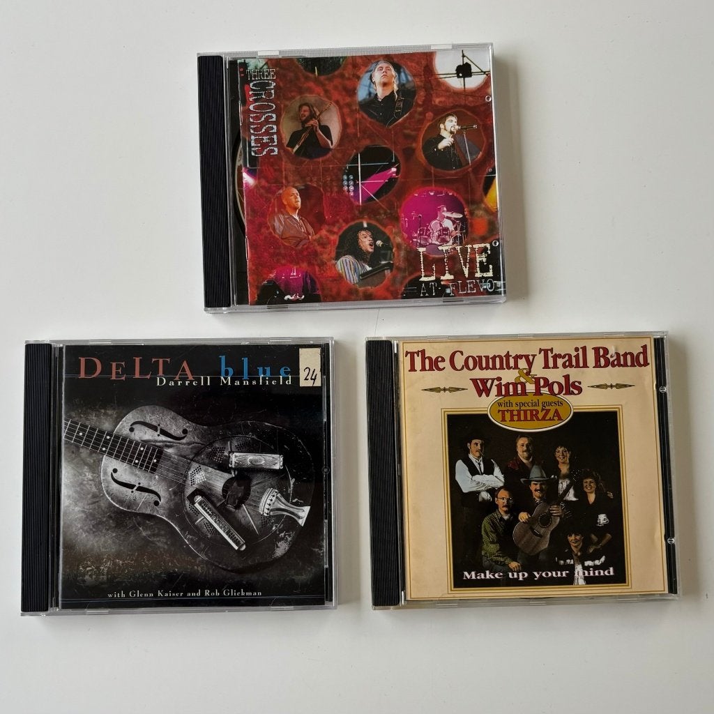 Three Crosses /  Darrell Mansfield / The Country Trail Band, Ophalen of Verzenden, Gebruikt, Gospel, Album