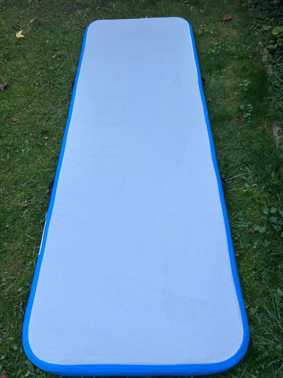 KESSER Opblaasbare Turnmat Airtrack 300x100x10 cm met Pomp, Maat 36 t/m 42, Ophalen of Verzenden, Zo goed als nieuw, Blauw