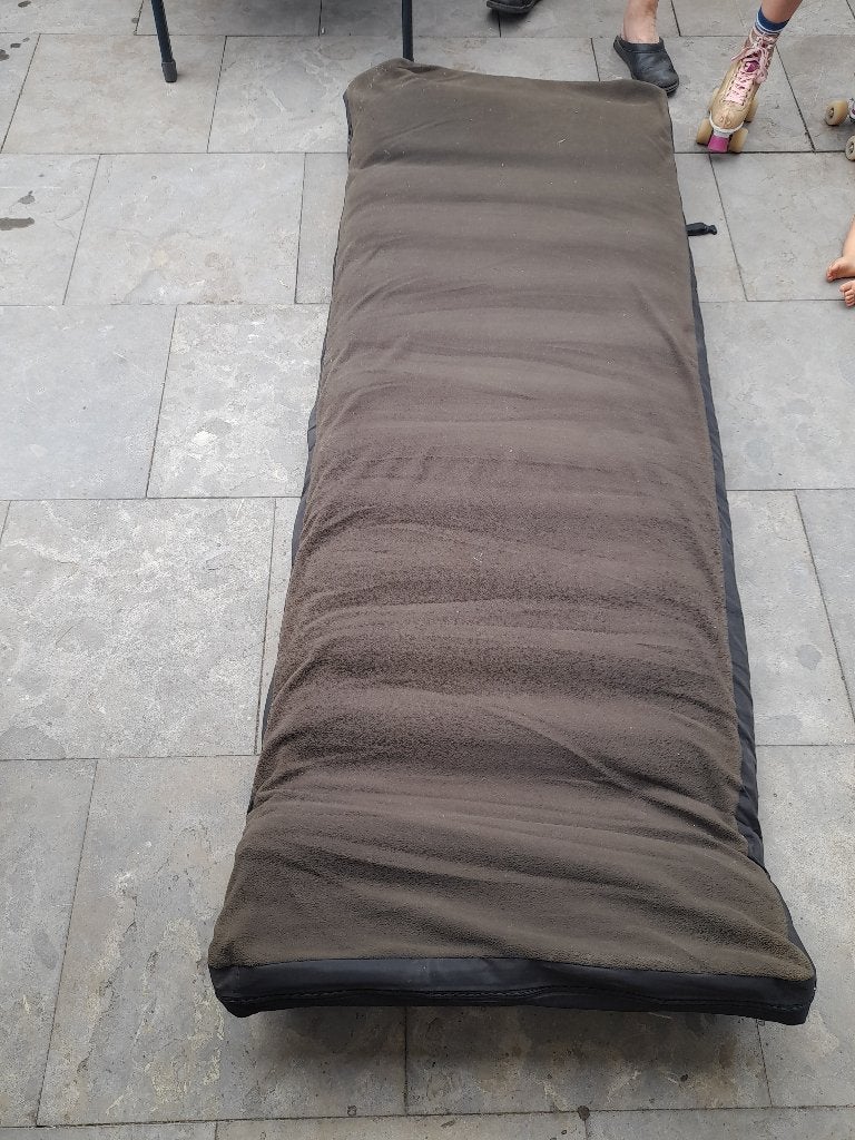 Opblaasbare camping matras, Ophalen, Gebruikt, 1-persoons