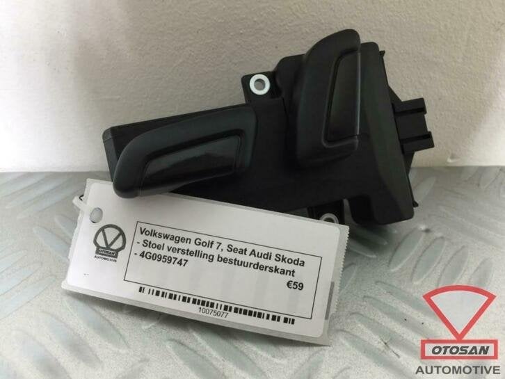 vw golf 7 audi stoelverstelling links schakelaar 4g0959747, Gebruikt, Volkswagen, Volkswagen AG, Berliner Ring 2
38440  Wolfsburg, DE