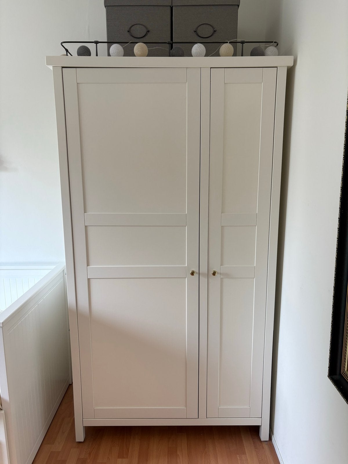 IKEA Hemnes Kledingkast - Hangdeel & Planken (102x55x190cm), Ophalen, 100 tot 150 cm, Zo goed als nieuw, 150 tot 200 cm