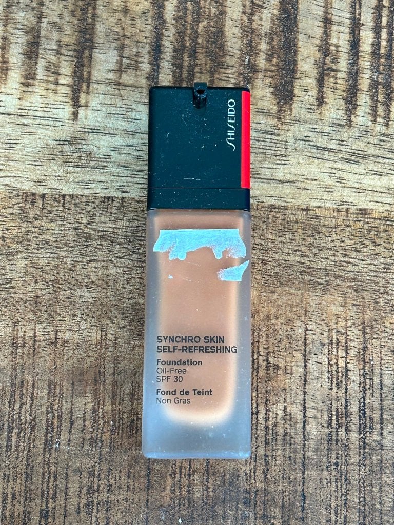 Shiseido Synchro Skin Foundation 450 Copper, Gehele gezicht, Beige, Nieuw, Ophalen of Verzenden