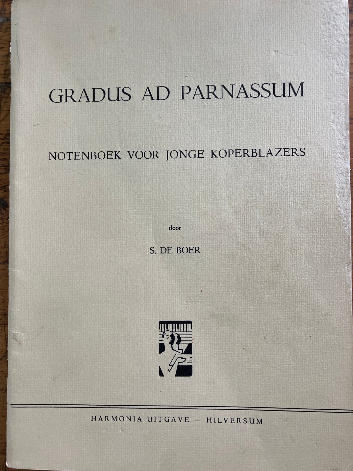 Gradus ad Parnassum - Notenboek voor Jonge Koperblazers, Ophalen of Verzenden, Gebruikt, Les of Cursus, Trompet
