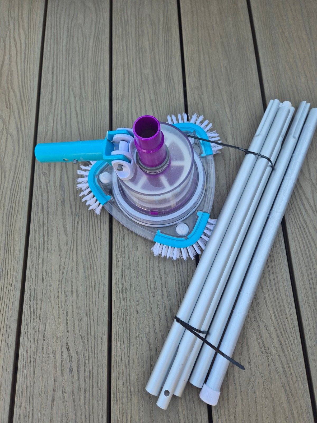 Kokido zwembad stofzuiger met filter, dit jaar gekocht, Tuin en Terras, Ophalen of Verzenden, Zo goed als nieuw, Overige typen