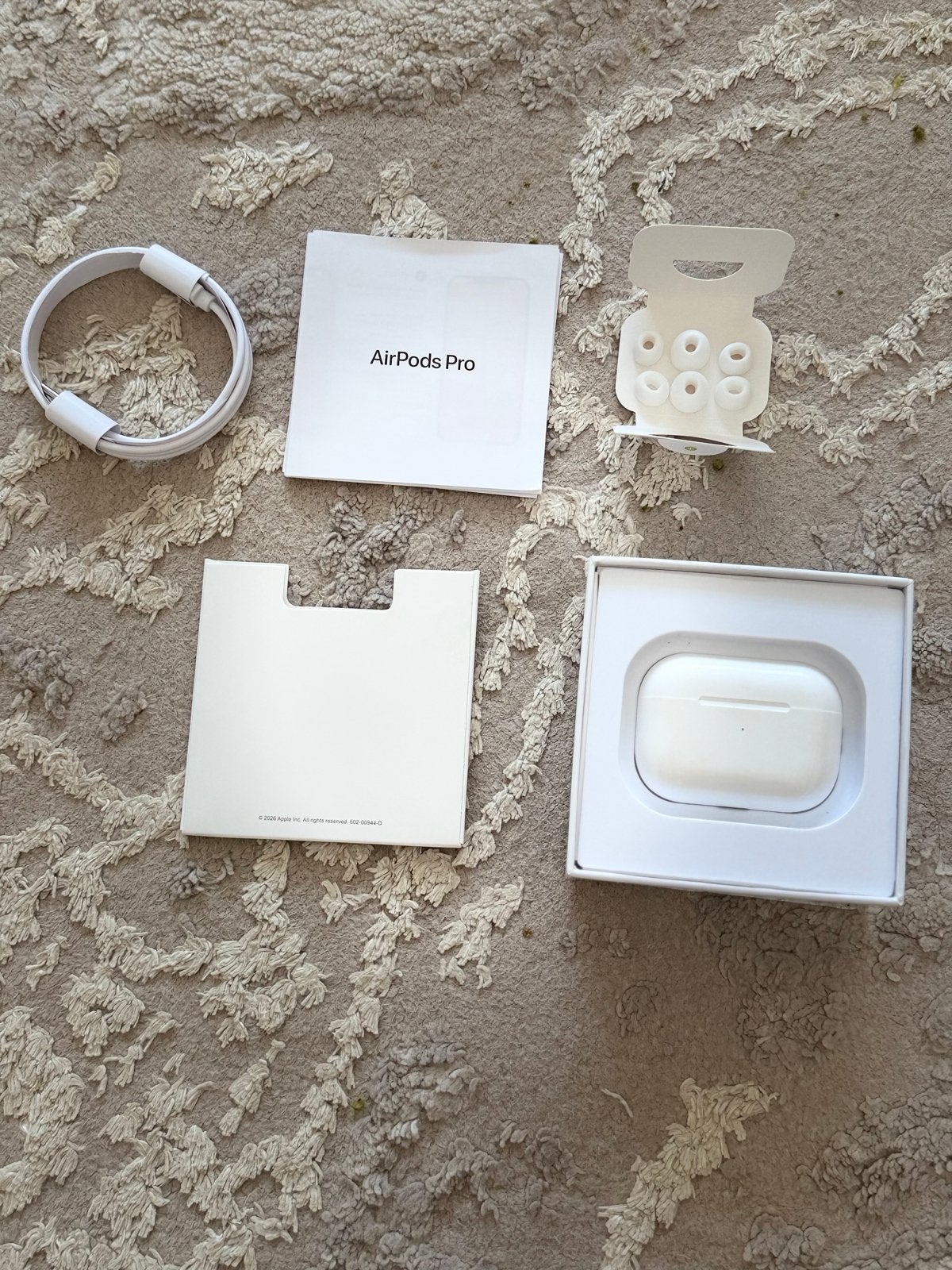 Nieuwe AirPods Pro - Compleet met verpakking en accessoires, Audio, Tv en Foto, Koptelefoons, In-ear, Bluetooth, Ophalen of Verzenden