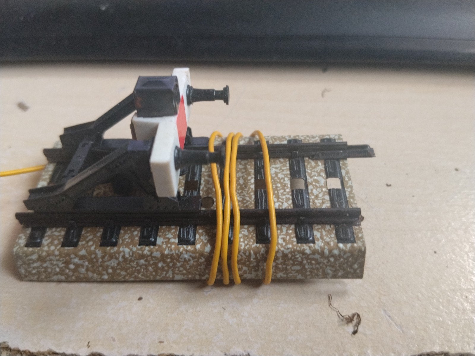 Märklin stootblok met verlichting, Hobby en Vrije tijd, Wisselstroom, Wagon, Ophalen of Verzenden, Zo goed als nieuw
