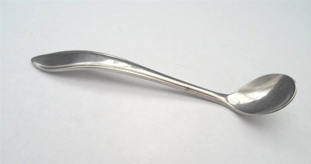 Mosterd opscheplepeltje. Gero Zilmeta. Model Puntfilet 718., Verzamelen, Ophalen of Verzenden, Zo goed als nieuw, Metaal, Bestek