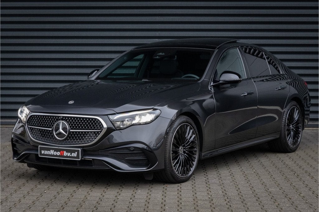 Mercedes-Benz E-Klasse 220d 4 Matic AMG Line Nightpakket - P, Automaat, Gebruikt, Zwart, Origineel Nederlands
