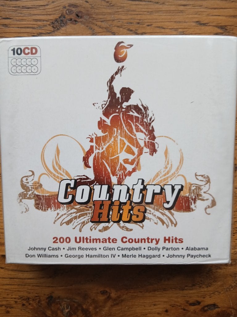 CD Country Hits (10cd box/sealed), Cd's en Dvd's, Cd's | Country en Western, Ophalen of Verzenden, Nieuw in verpakking