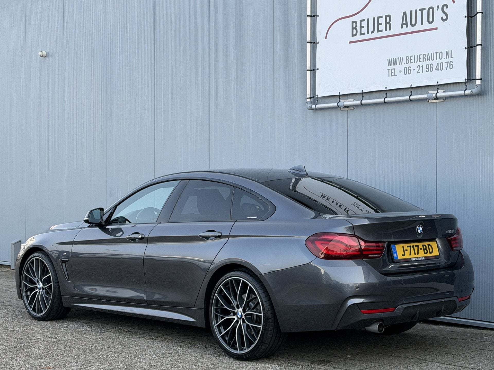BMW 4 Serie Gran Coupé 418i High Executive Edition M-Pakket, Auto's, BMW, Automaat, Dealer onderhouden, Gebruikt, Euro 6