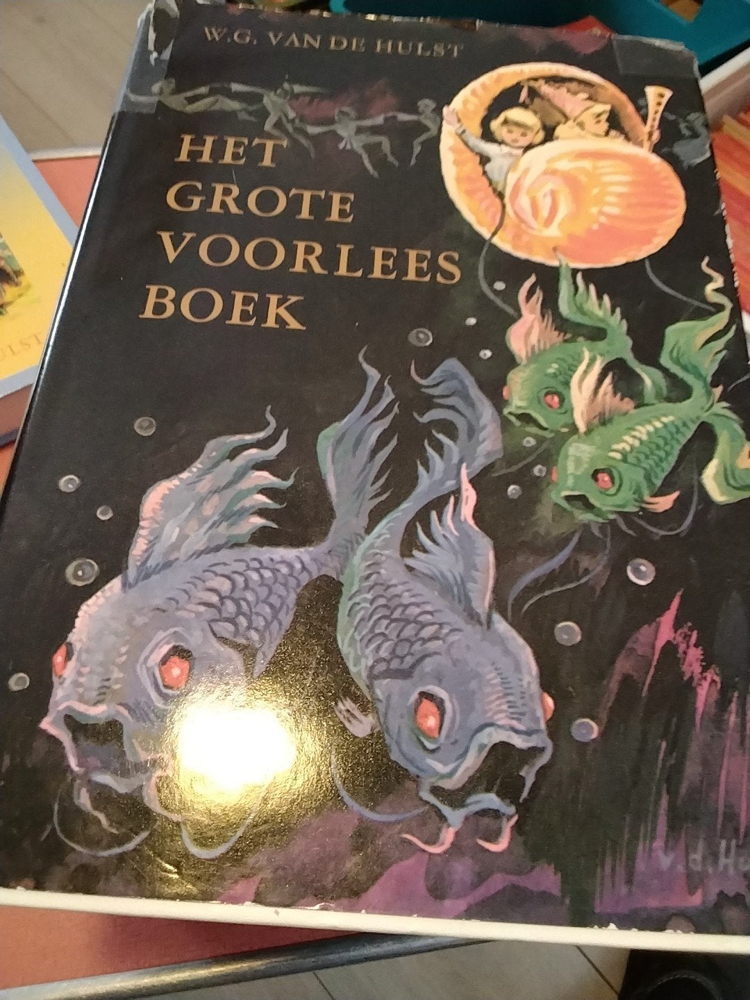 w.g van de hulst het grote voorleesboek € 5, Ophalen of Verzenden, Gelezen