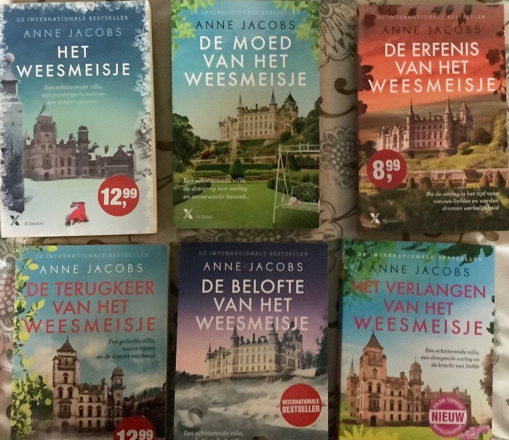 Anne Jacobs - Het weesmeisje (serie), Ophalen of Verzenden, Zo goed als nieuw, Anne Jacobs, Nederland