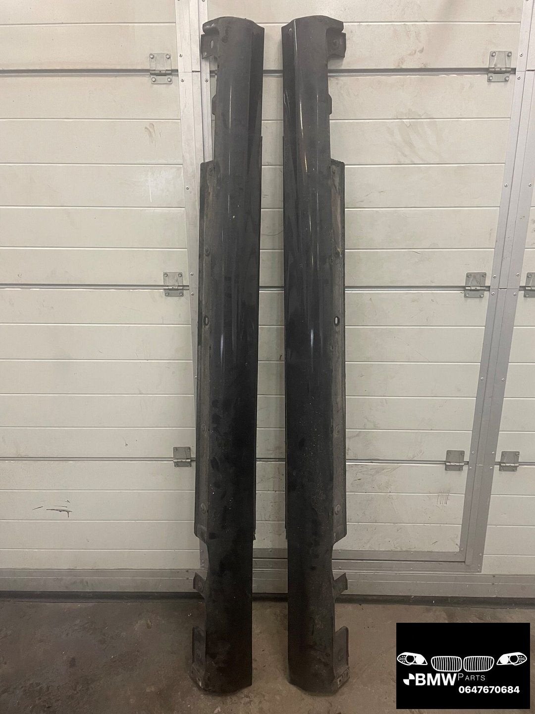 Sideskirt links rechts Mercedes CLK W209 zwart C197, Gebruikt, -, Ophalen of Verzenden, Bumper