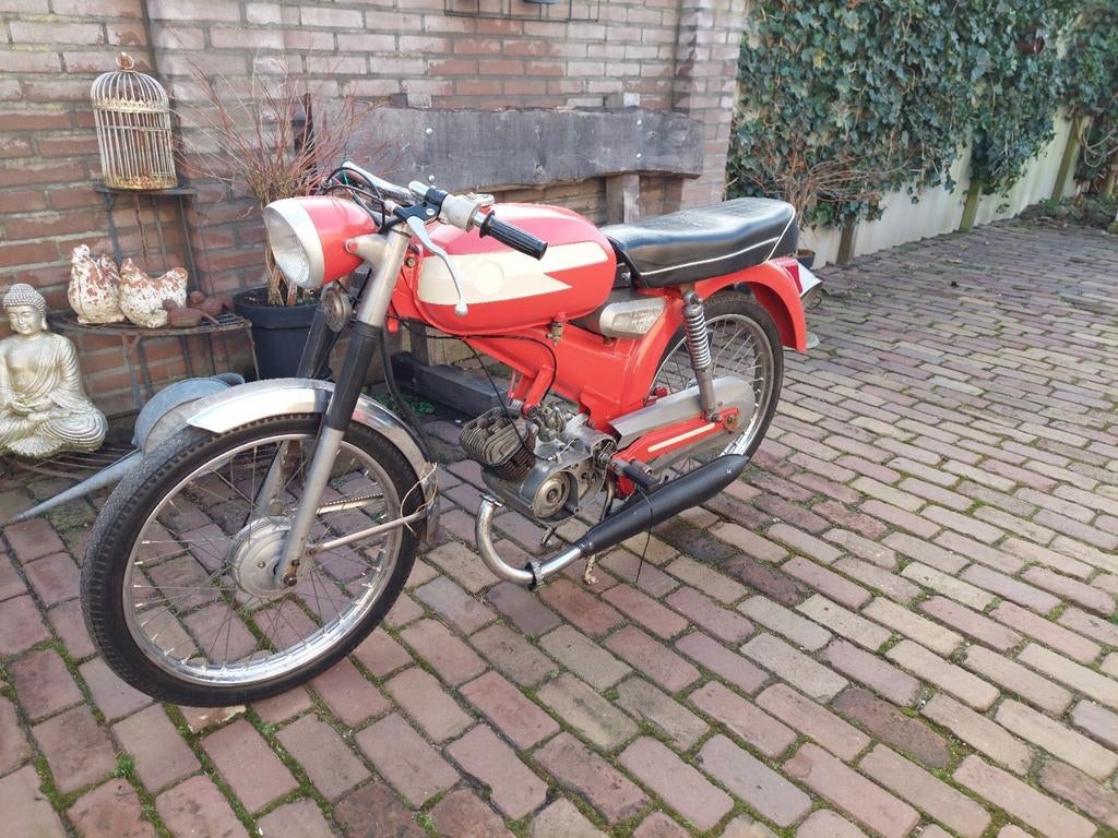 Derbi Antorcha Brommer - Klassieke Spaanse Schoonheid, Fietsen en Brommers, Ophalen, Gebruikt