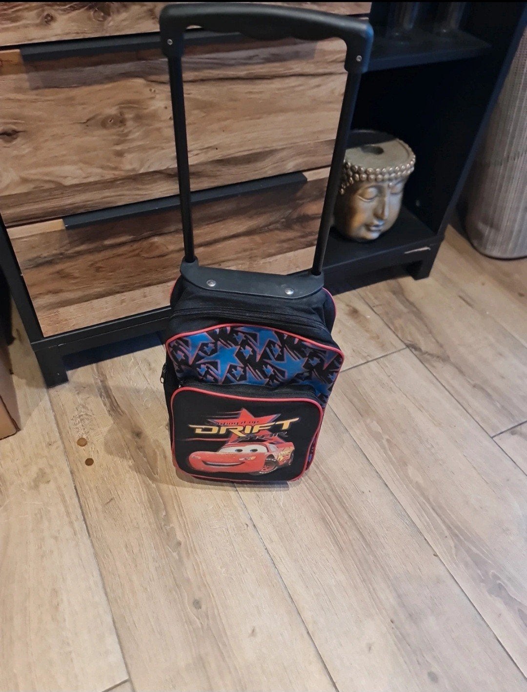 cars kinderkoffer/tas, Ophalen