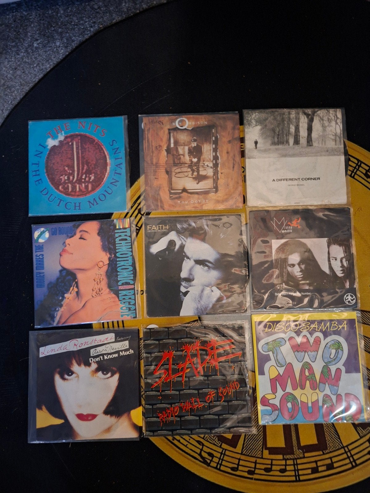 collectie 7 inch vinyl singles 50 stuks - Pop, , Dance  2, Gebruikt, 7 inch, Ophalen of Verzenden, Fotohoes