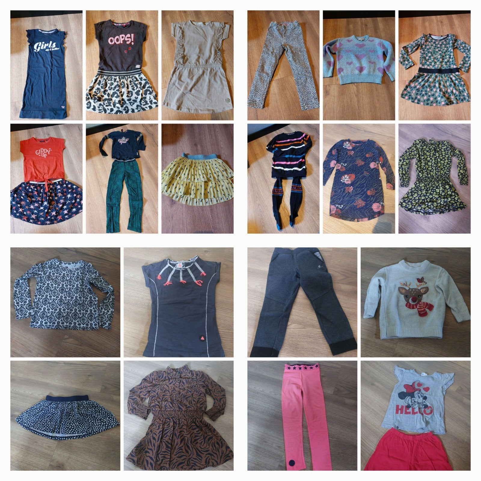 Pakket kleding meisjes 110/116, likeFlo, Quapi, B.nosy, nono, Ophalen of Verzenden, Gebruikt, Meisje