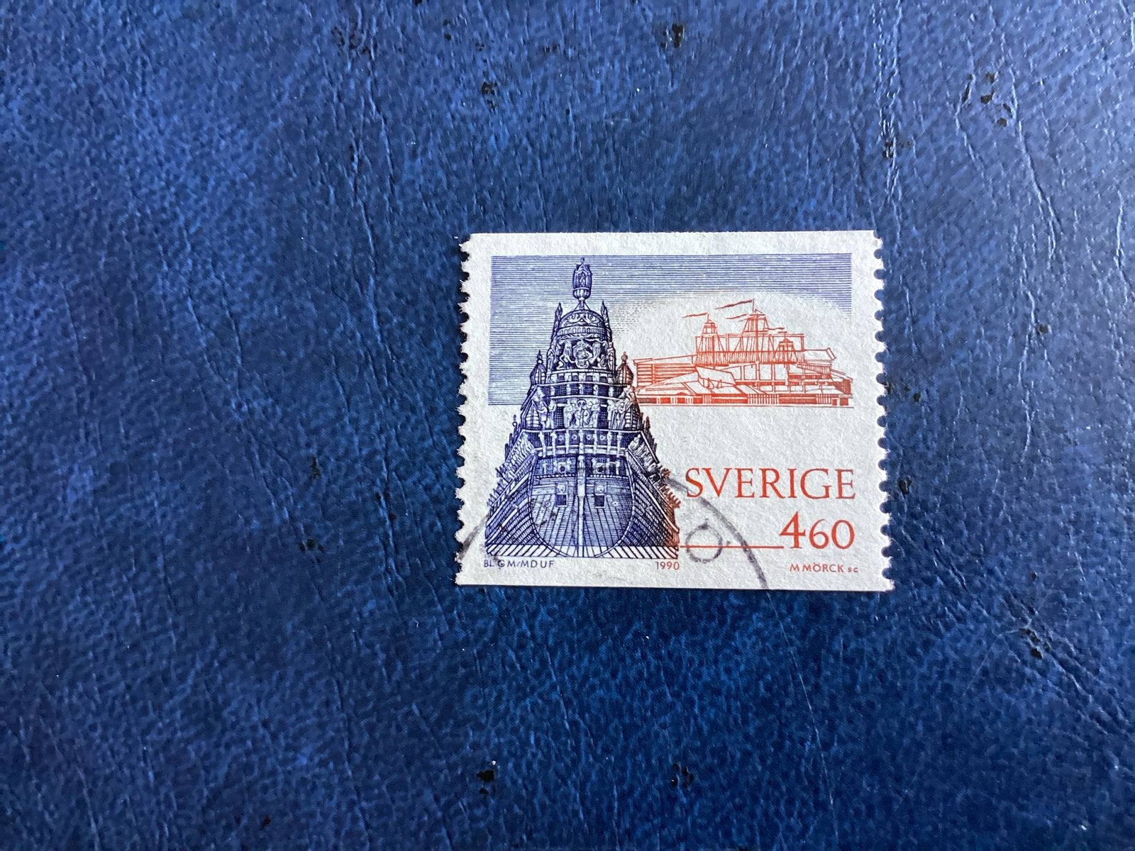 Zweden 1990- Mi.1608- Vasa Schip 460, Ophalen of Verzenden, Zweden, Gestempeld