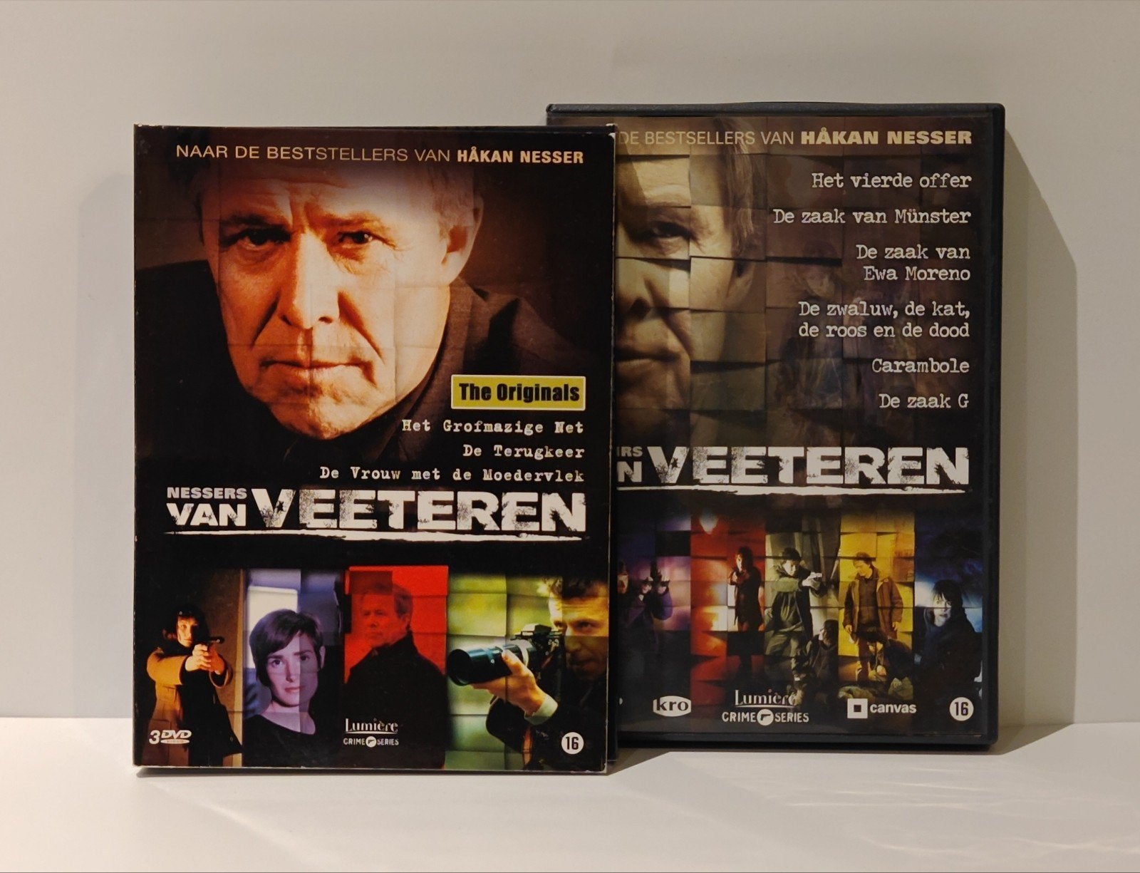 Van Veeteren – Complete Zweedse Misdaadserie (2 DVD-boxen), Cd's en Dvd's, Ophalen of Verzenden, Zo goed als nieuw