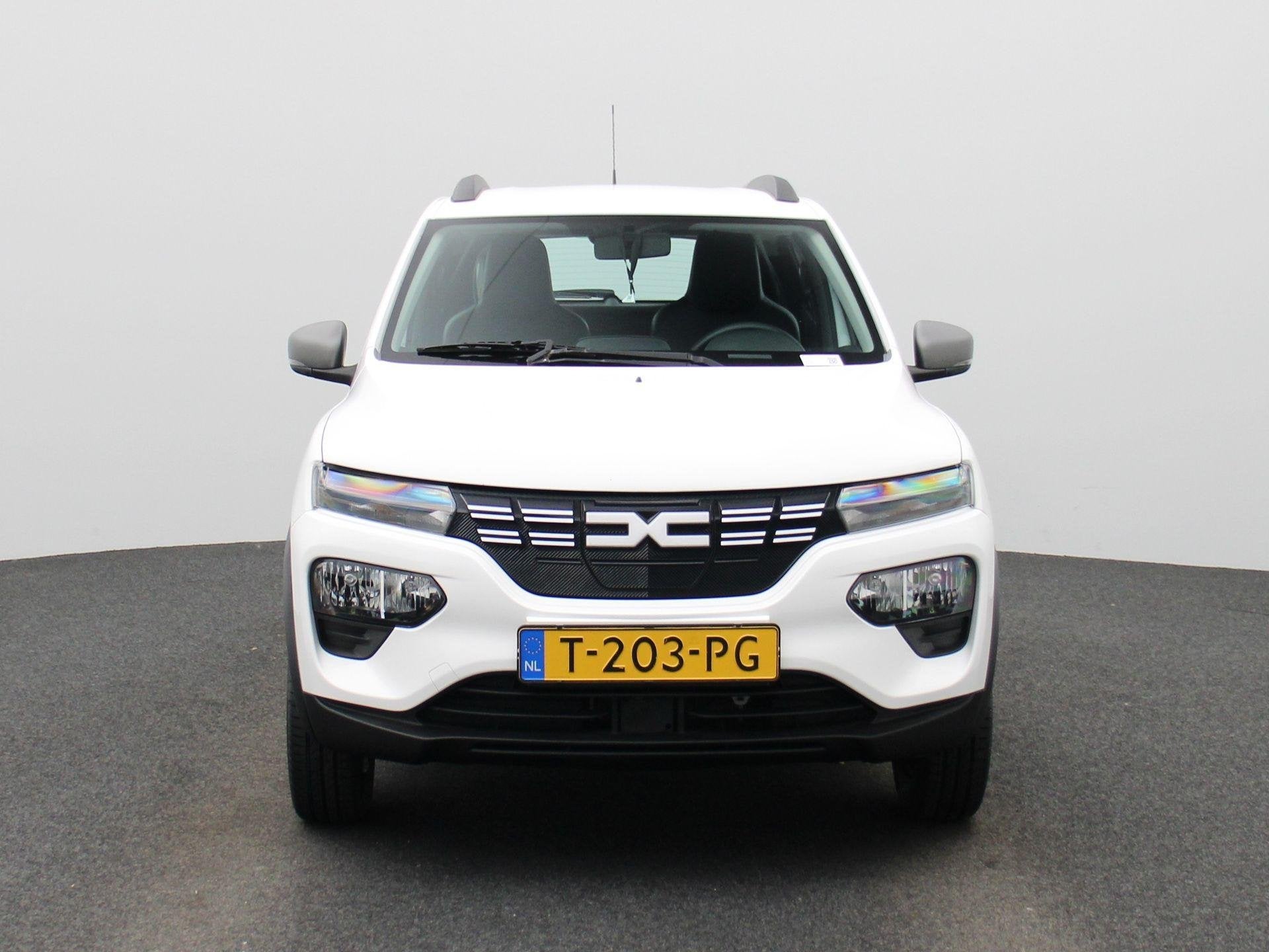 Dacia Spring Expression 27 kWh | WORDT VERWACHT | ACHTERUITR, Auto's, Dacia, 12 maanden, Gebruikt, Wit, Parkeersensor