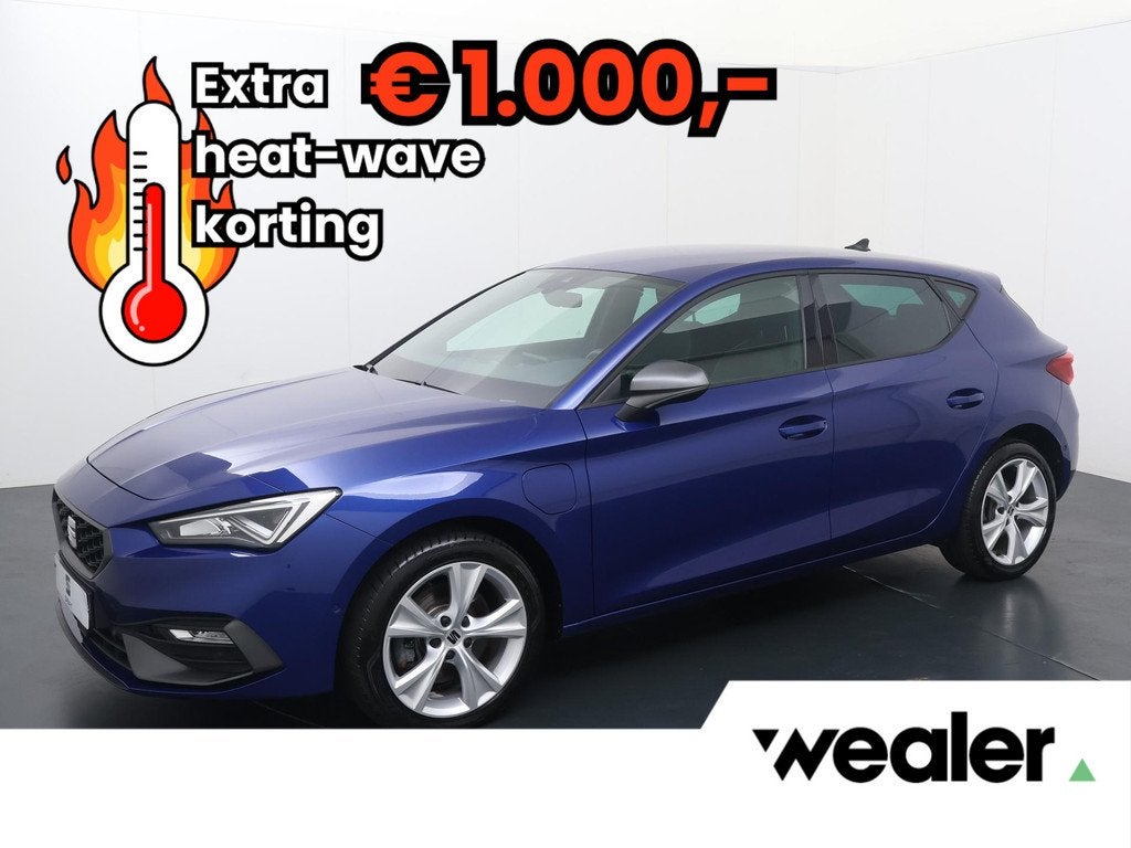 SEAT Leon 1.4 TSI eHybrid PHEV FR Business Intense | 204 PK, Auto's, Seat, 12 maanden, Stof, Gebruikt, Plug-in hybride