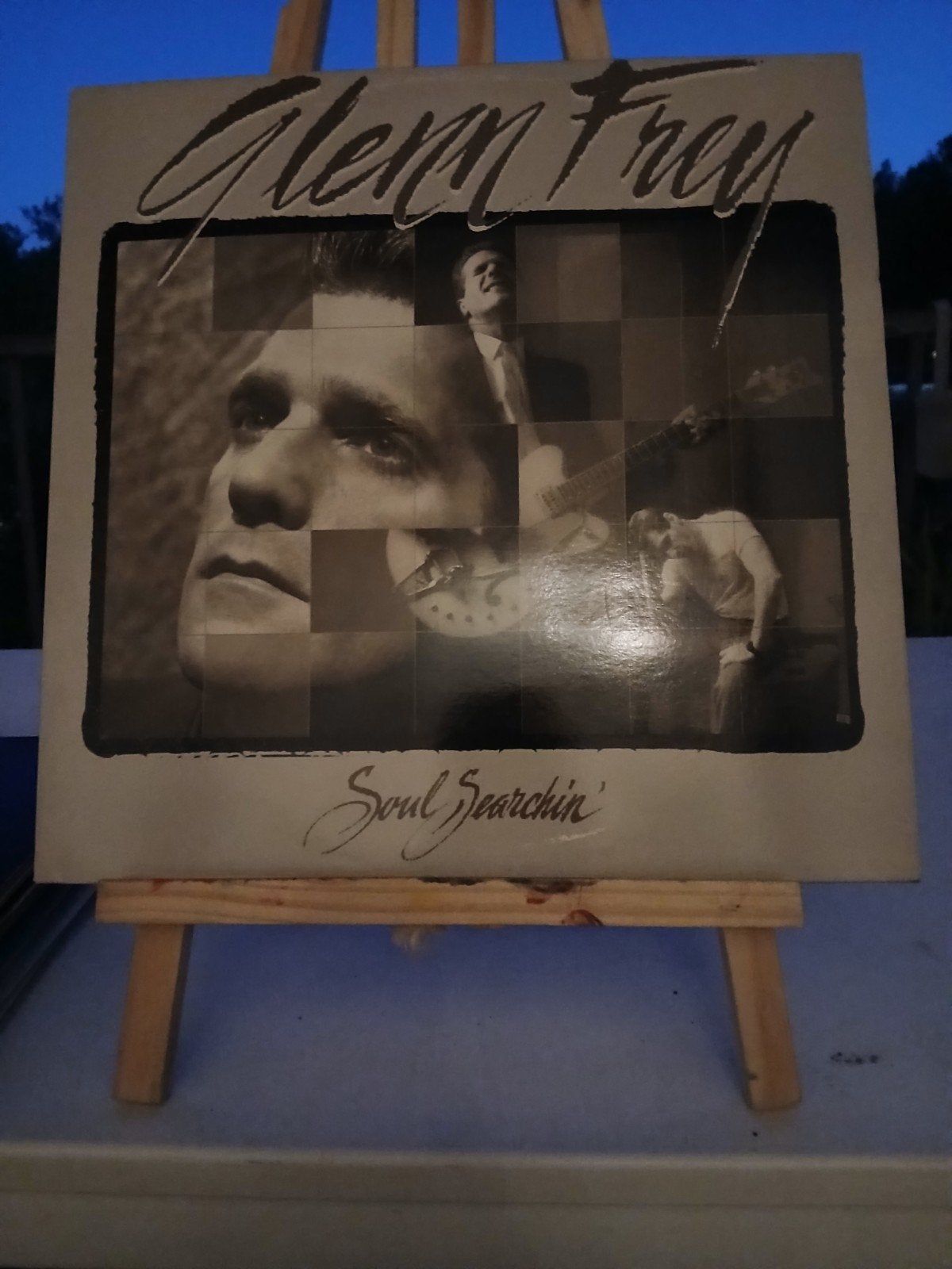 Glenn Frey - Soul Searchin' LP (1988), LP, Gebruikt, Pop, Ophalen of Verzenden