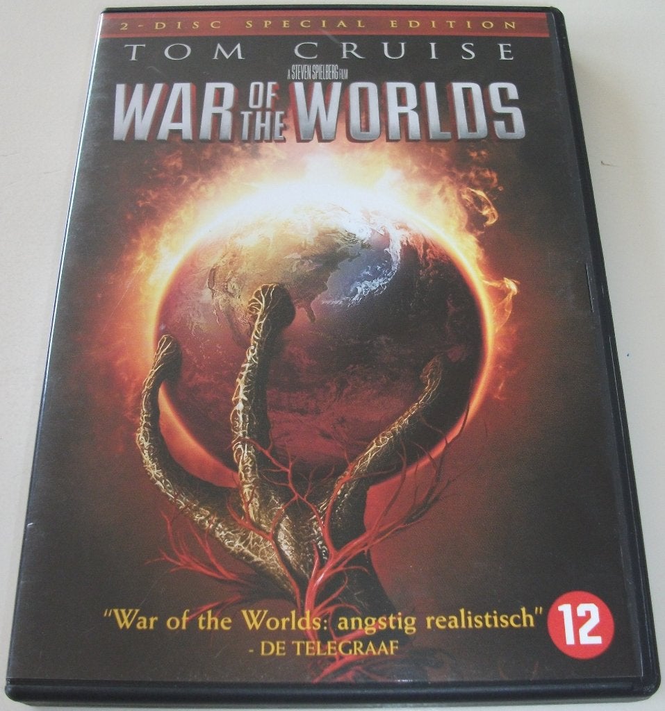 Dvd *** WAR OF THE WORLDS *** 2-Disc Boxset Special Edition, Cd's en Dvd's, Engels, Ophalen of Verzenden, Zo goed als nieuw, Science Fiction