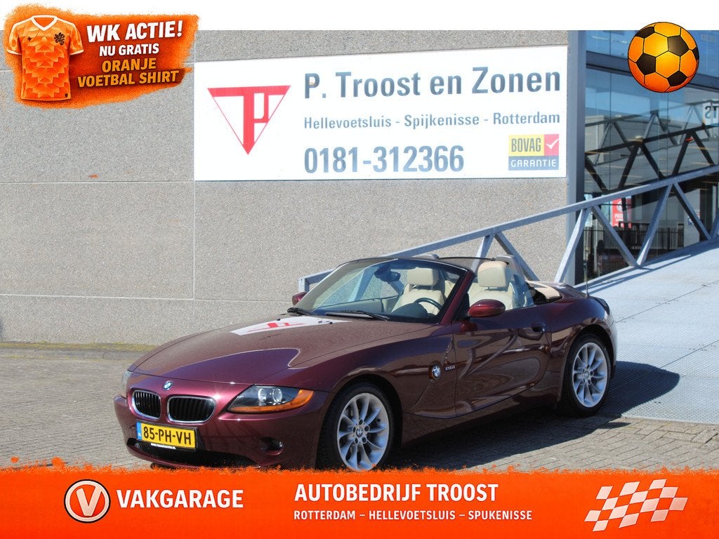 BMW Z4 Roadster 2.5i S Automaat Incl. Hardtop|Nederlandse au, 12 maanden, Achterwielaandrijving, Gebruikt, Beige