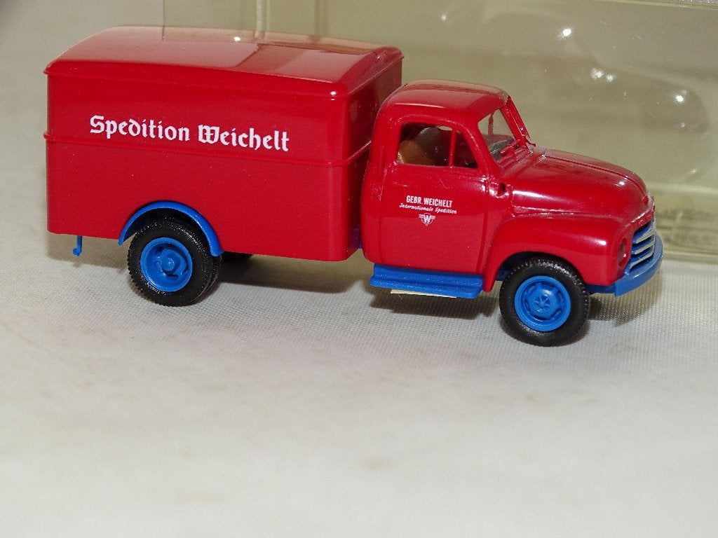 1/87 Brekina Opel Blitz Weichelt, Ophalen of Verzenden, Nieuw, Bus of Vrachtwagen, Brekina