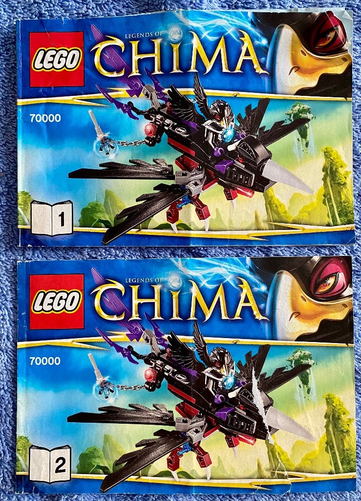 LEGO Chima 70000 Rascal's Glider (compleet), Compleet, Overige thema's, Lego, Ophalen of Verzenden