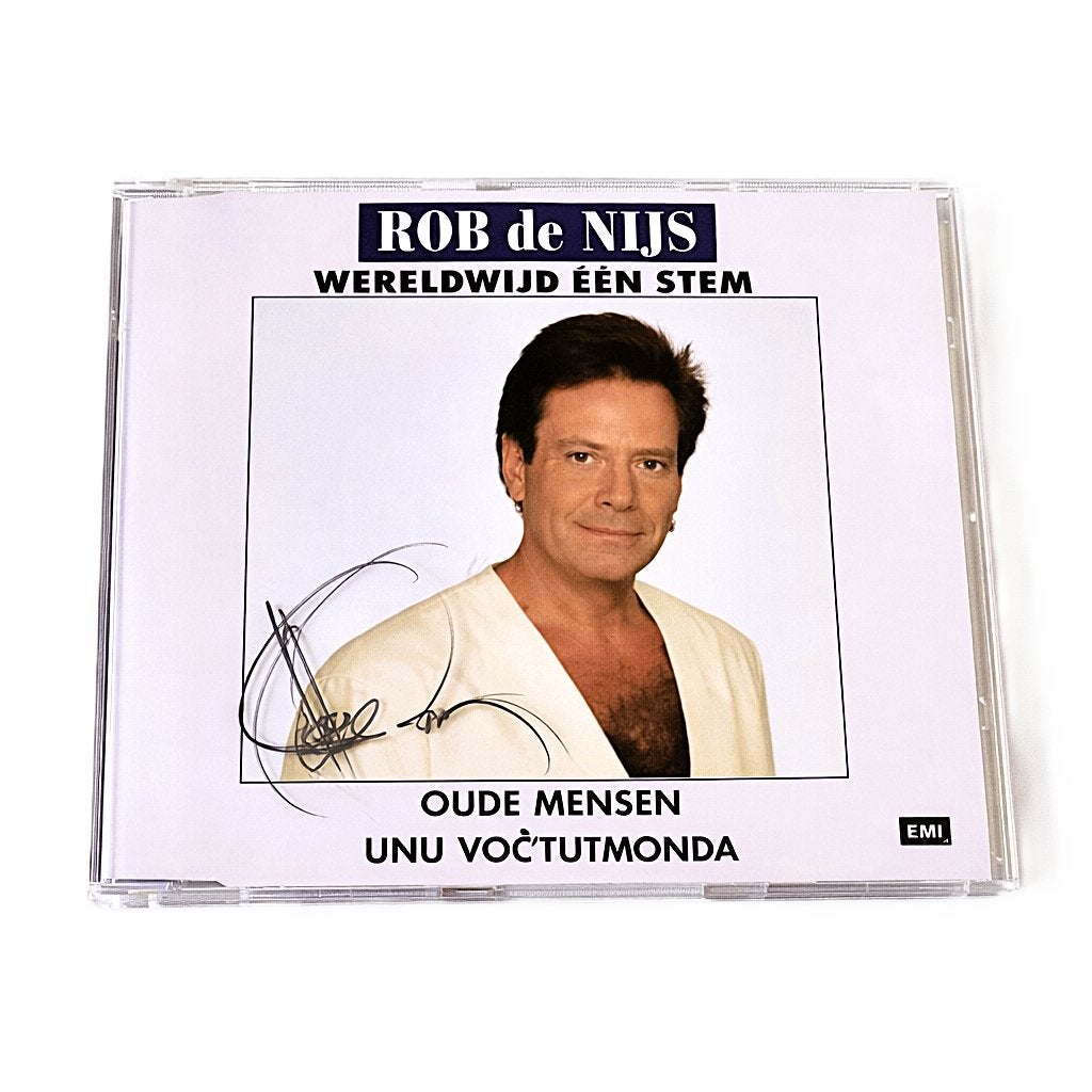 original cd -single-rob de nijs-wereldwijd een stem *1988*, Ophalen of Verzenden, Zo goed als nieuw, Eerste persing, Nederlandstalig