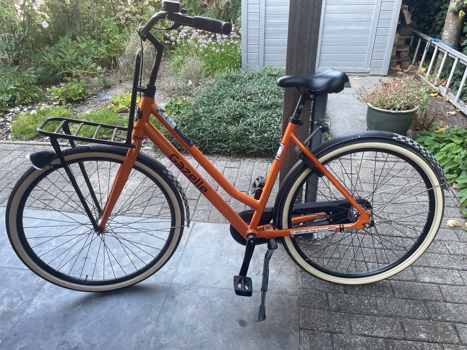 Gazelle C7 Limited Edition Oranje transportfiets Zandvoort 2, Fietsen en Brommers, Ophalen, Terugtraprem, Versnellingen, Gazelle