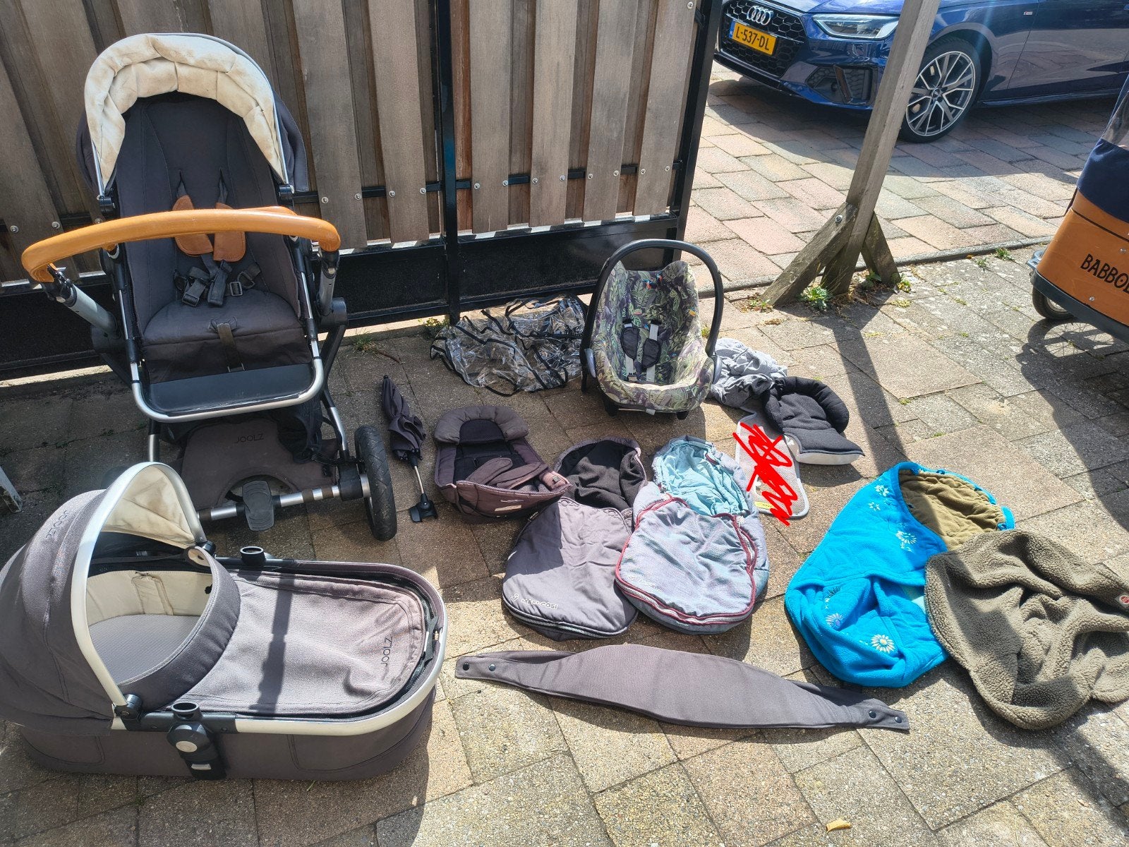 Joolz Day antracietgrijs incl veel accessoires!, Kinderen en Baby's, Kinderwagens en Combinaties, Ophalen, Gebruikt, Overige merken