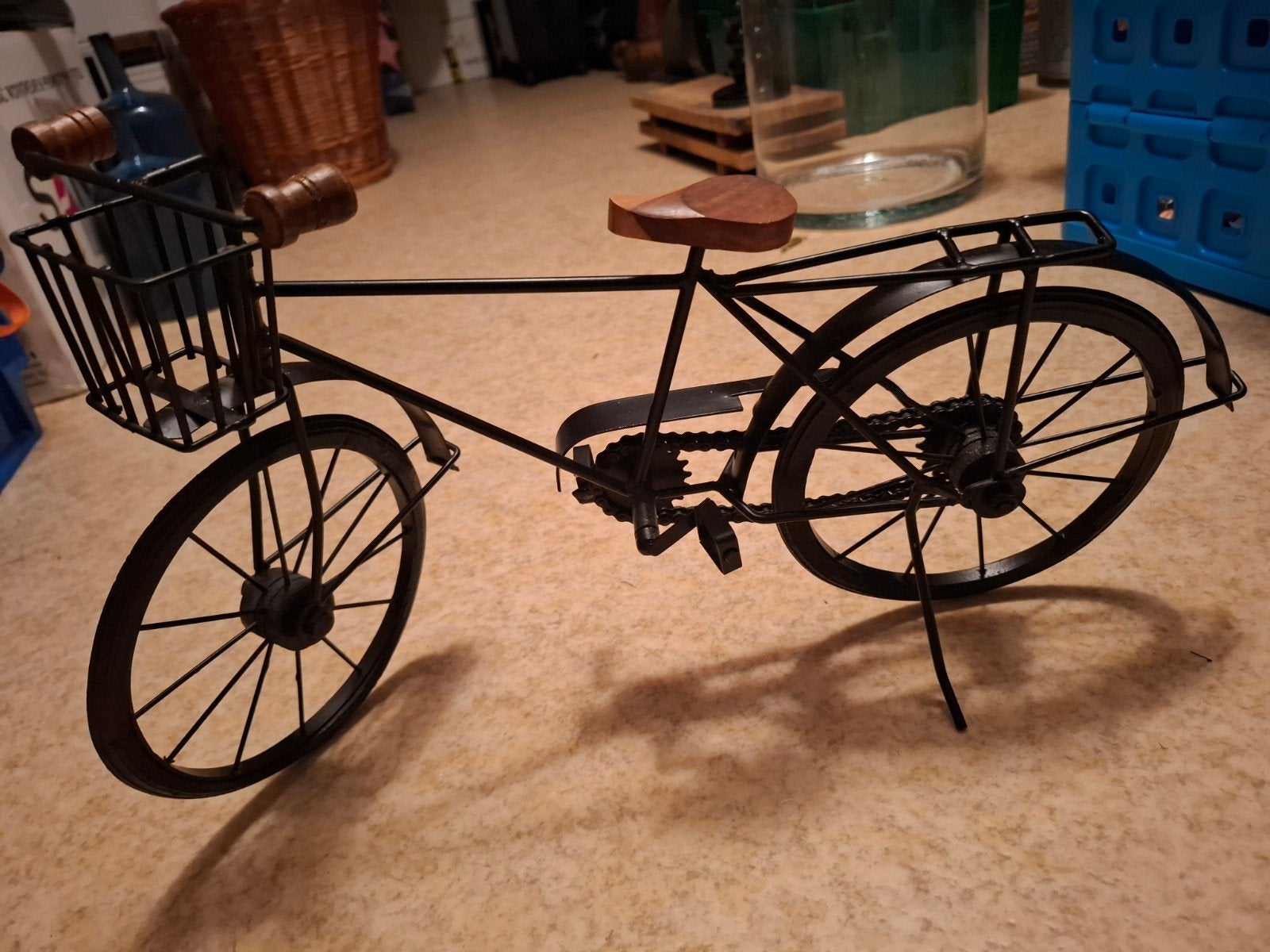 Deco fietsje, Ophalen, Zwart, Overige stijlen, Zo goed als nieuw