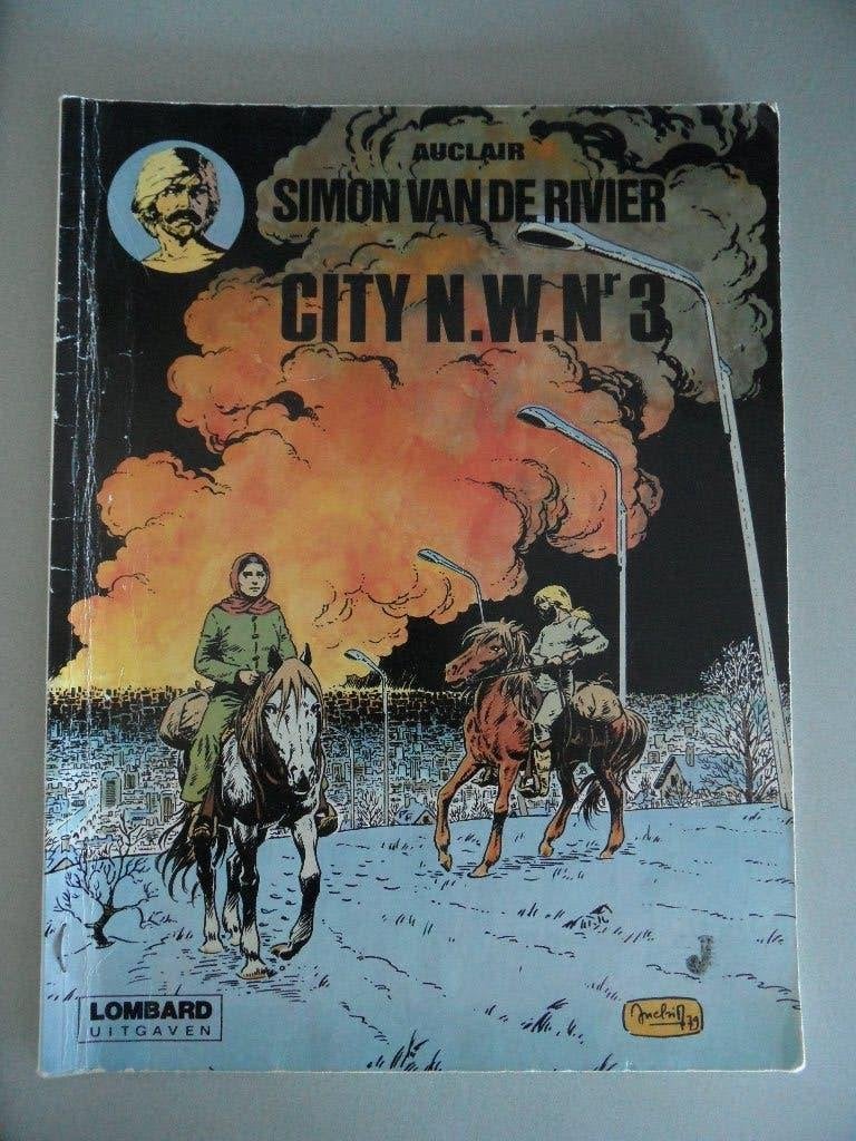 Simon van de Rivier. City N.W.Nr 3, Boeken, Stripboeken, Eén stripboek, Ophalen of Verzenden, Gelezen