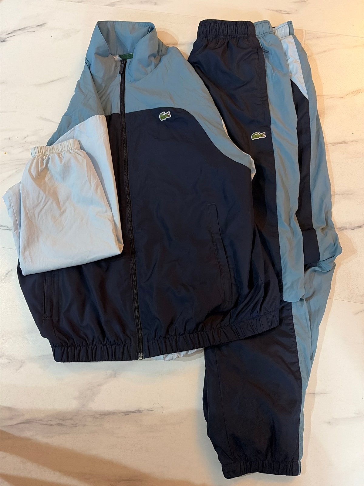 Lacoste trainingspak maat S, Kleding | Heren, Blauw, Ophalen of Verzenden, Zo goed als nieuw, Algemeen