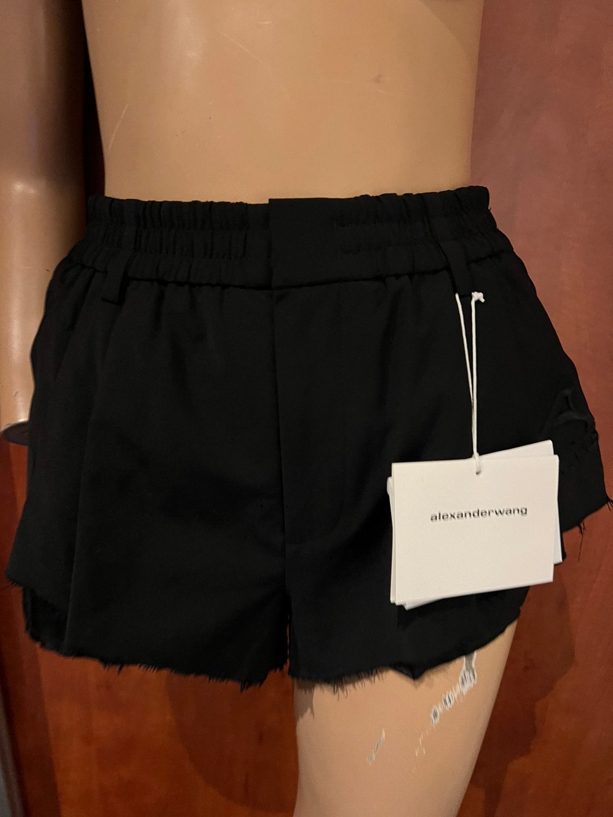 ALEXANDER WANG kort broekje  xs origineel nieuw met kaartjes, Kort, Zwart, G, Ophalen of Verzenden