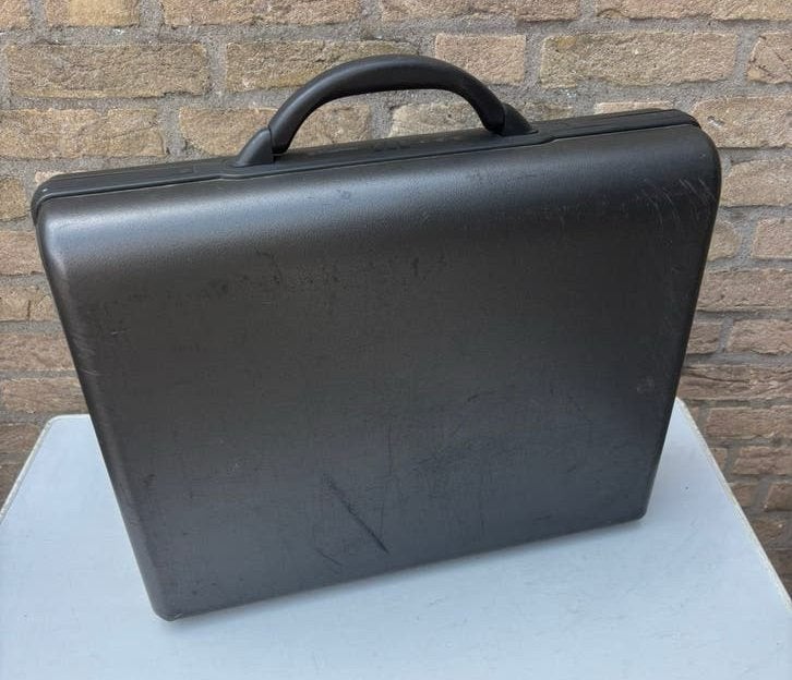 Vintage geleefde Samsonite koffer met cijferslot 50x40x15, Gebruikt, Hard kunststof, Slot, Minder dan 50 cm