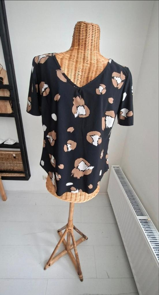 Studio Anneloes Travelstof Shirt maat L/40, Studio Anneloes, Zwart, Maat 42/44 (L), Ophalen of Verzenden