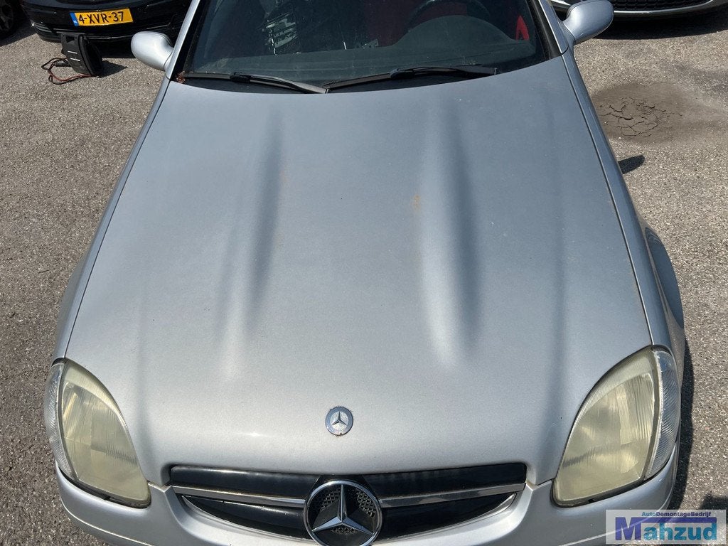 MERCEDES SLK R170 H744 MOTORKAP zilver 1996-2004, Gebruikt, Mercedes-Benz AG, Mercedes-Benz, Ophalen of Verzenden
