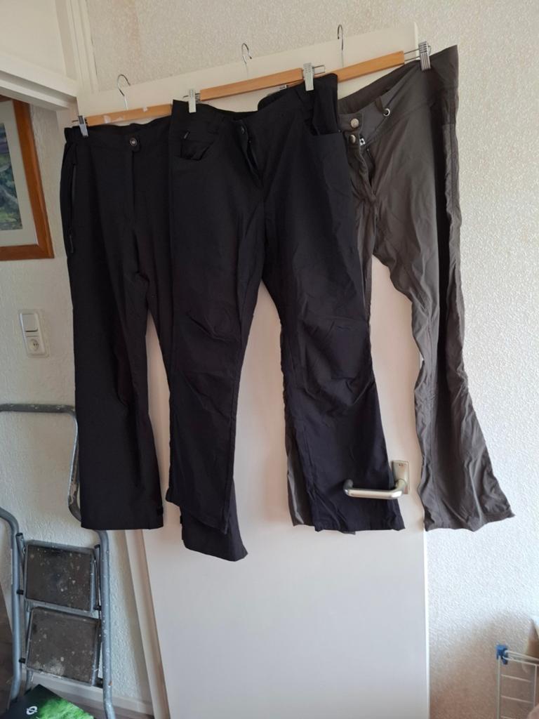 3 Wandelbroeken  voor € 10, Kleding | Dames, Zwart, Maat 42/44 (L), Ophalen of Verzenden, Lang