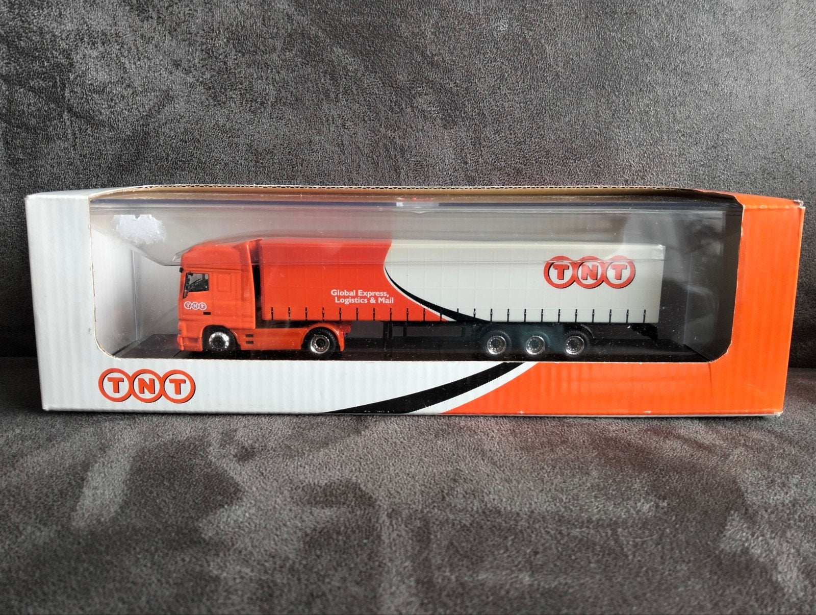 Schuco DAF 95 XF TNT Post, Ophalen of Verzenden, Zo goed als nieuw, Bus of Vrachtwagen, Schuco